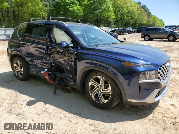 2021 Hyundai Santa Fe SEL z VIN 5NMS24AJ7MH365072, wystawiony jako Copart lot #52579115 z przebiegiem 46 605 mil mil oraz Szkoda całkowita • Salvage title. Historia ofert i sprzedaży dostępna na DreamBid. Obrazek 4.