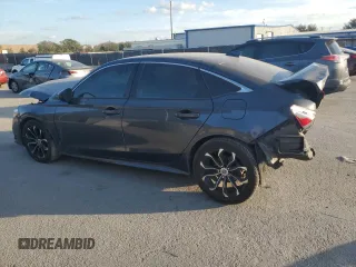 2022 Honda Civic Sedan LX with VIN 2HGFE2F2XNH542467, listed as a Copart auction lot 89328665 with 69,270 mi miles and Salvage Title. Bid and sale history available at carsss.com. Image 2.