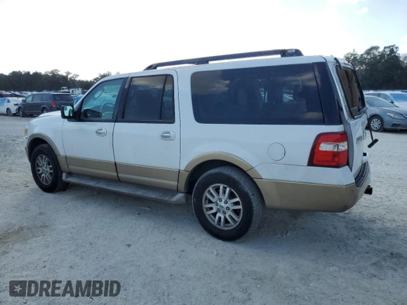 2013 Ford Expedition Max XLT with VIN 1FMJK1H51DEF20040, listed as a Copart auction lot 44466455 with 304,645 mi miles and Salvage title. Bid and sale history available at DreamBid. Image 2.