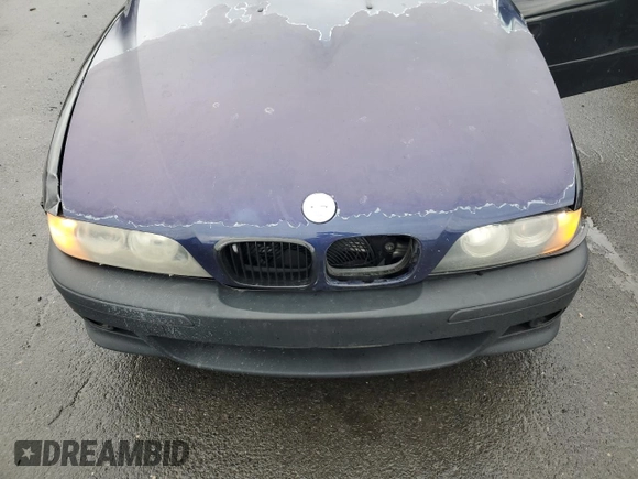 2003 BMW 5 Series 525i with VIN WBADT33443GF43999, listed as a Copart auction lot 48878805 with 158,699 mi miles and Salvage Title. Bid and sale history available at carsss.com. Image 11.