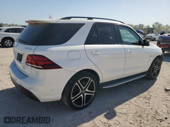 2018 Mercedes-Benz GLE 43 AMG with VIN 4JGDA6EB8JB016752, listed as a Copart auction lot 52550415 with 88,506 mi miles and Salvage title. Bid and sale history available at DreamBid. Image 3.