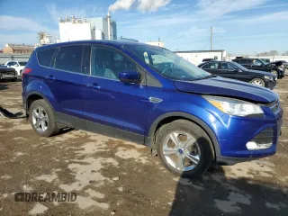 2014 Ford Escape SE with VIN 1FMCU9GX6EUD16166, listed as a Copart auction lot 83913634 with 123,624 mi miles and Salvage Title. Bid and sale history available at carsss.com. Image 4.