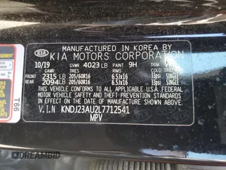 2020 Kia Soul S with VIN KNDJ23AU2L7712541, listed as a Copart auction lot 54820135 with 162,393 mi miles and Salvage Title. Bid and sale history available at DreamBid. Image 13.