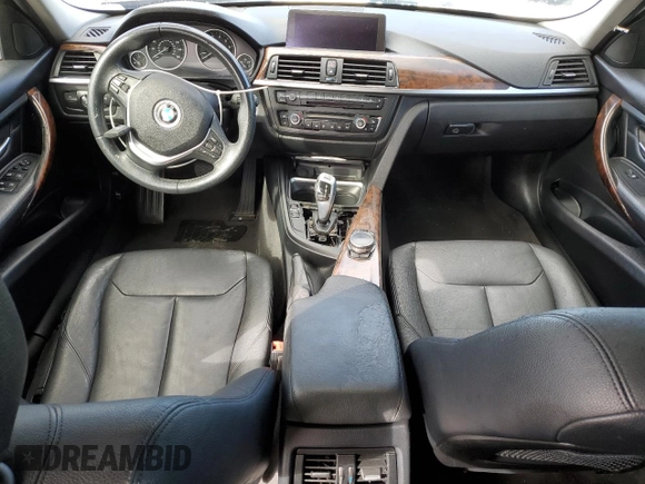 2014 BMW 3 Series 328i with VIN WBA3C1C56EK107483, listed as a Copart auction lot 47889065 with 0 mi miles and Salvage Title. Bid and sale history available at carsss.com. Image 8.