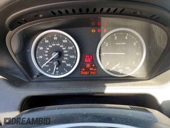 2009 BMW 6 Series 650i with VIN WBAEB53569C224337, listed as a Copart auction lot 68148974 with 75,057 mi miles and Salvage Title. Bid and sale history available at carsss.com. Image 9.