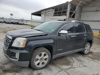 2017 GMC Terrain SLT with VIN 2GKALPEK1H6163987, listed as a Copart auction lot 44803165 with 0 mi miles and Salvage Title. Bid and sale history available at carsss.com. Image 1.