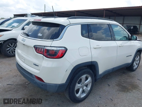 2018 Jeep Compass Altitude with VIN 3C4NJCBB7JT368604, listed as a IAAI auction lot 42092656 with 25,653 mi miles and . Bid and sale history available at DreamBid. Image 4.