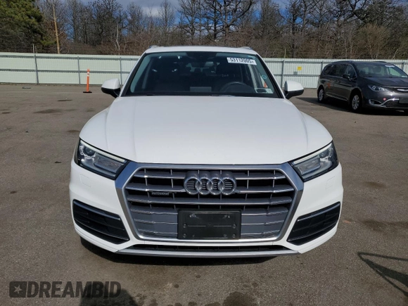 2018 Audi Q5 Premium with VIN WA1ANAFYXJ2228483, listed as a Copart auction lot 53112005 with 45,651 mi miles and Salvage Title. Bid and sale history available at DreamBid. Image 5.