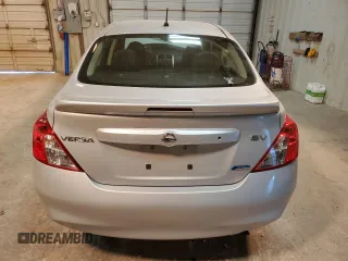 2014 Nissan Versa SV with VIN 3N1CN7AP4EK462163, listed as a Copart auction lot 50093255 with 46,680 mi miles and Salvage Title. Bid and sale history available at DreamBid. Image 6.