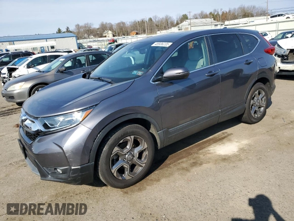 2019 Honda CR-V EX-L with VIN 5J6RW2H83KL036529, listed as a Copart auction lot 48936235 with 63,231 mi miles and Salvage Title. Bid and sale history available at carsss.com. Image 1.