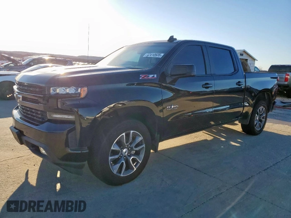 2021 Chevrolet Silverado 1500 RST with VIN 3GCUYEEL0MG104712, listed as a Copart auction lot 47410935 with 51,022 mi miles and Clean Title. Bid and sale history available at carsss.com. Image 1.