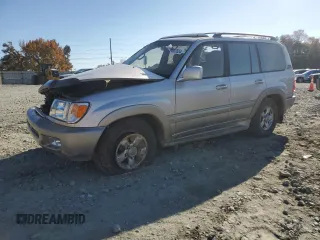 2001 Toyota Land Cruiser with VIN JTEHT05J212015774, listed as a Copart auction lot 78357654 with 180,514 mi miles and Salvage Title. Bid and sale history available at carsss.com. Image 1.