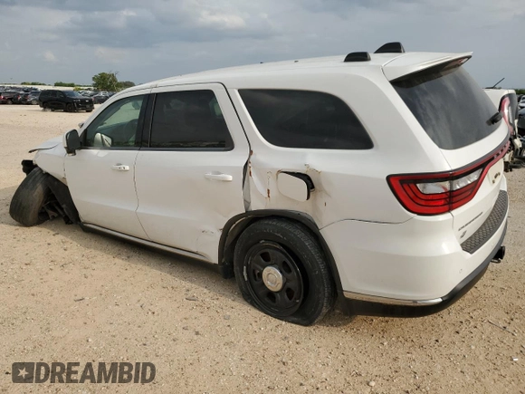 2022 Dodge Durango Special Service with VIN 1C4RDJFG8NC132600, listed as a Copart auction lot 53760455 with 16,186 mi miles and Salvage Title. Bid and sale history available at carsss.com. Image 2.
