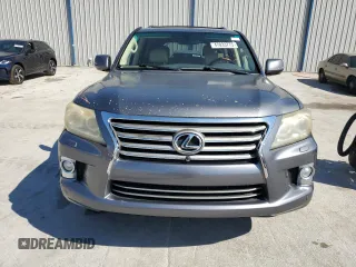 2013 Lexus LX 570 with VIN JTJHY7AX0D4112762, listed as a Copart auction lot 47033775 with 188,568 mi miles and Clean Title. Bid and sale history available at DreamBid. Image 5.