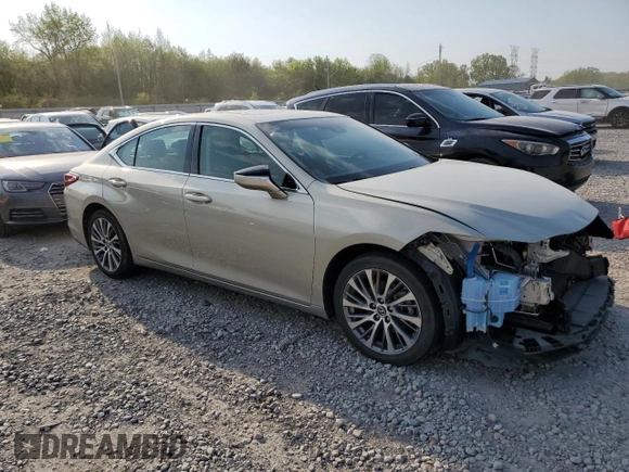 2019 Lexus ES 350 z VIN 58ABZ1B16KU005228, wystawiony jako Copart lot #52109465 z przebiegiem 49 719 mil mil oraz Szkoda całkowita • Salvage title. Historia ofert i sprzedaży dostępna na DreamBid. Obrazek 4.