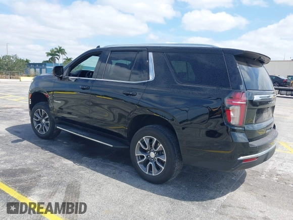 2024 Chevrolet Tahoe LT with VIN 1GNSCNKD5RR119420, listed as a IAAI auction lot 42099843 with 25,528 mi miles and . Bid and sale history available at DreamBid. Image 3.