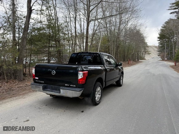 2017 Nissan Titan SV with VIN 1N6AA1EJ9HN510237, listed as a Copart auction lot 53729665 with 109,148 mi miles and Clean Title. Bid and sale history available at carsss.com. Image 4.