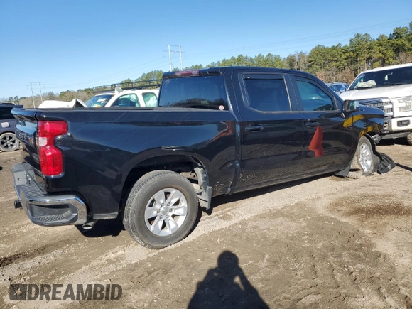 2021 Chevrolet Silverado 1500 LT with VIN 3GCPWCED2MG266812, listed as a Copart auction lot 43072975 with Not Provided miles and Clean Title. Bid and sale history available at DreamBid. Image 3.