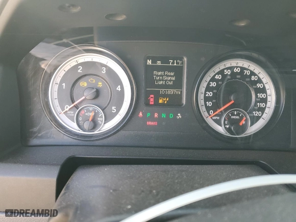 2015 Ram 4500 Chassis Cab SLT with VIN 3C7WRLFL7FG660305, listed as a Copart auction lot 82659164 with 101,897 mi miles and Salvage Title. Bid and sale history available at carsss.com. Image 9.