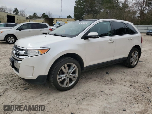 2014 Ford Edge Limited with VIN 2FMDK3KC8EBB60441, listed as a Copart auction lot 48141105 with 135,310 mi miles and Salvage Title. Bid and sale history available at carsss.com. Image 1.