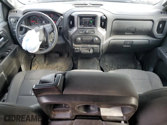 2021 Chevrolet Silverado 1500 Work Truck with VIN 1GCPYAEH8MZ211105, listed as a Copart auction lot 80907284 with 67,016 mi miles and Salvage Title. Bid and sale history available at DreamBid. Image 8.