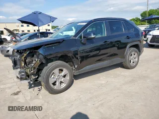 2022 Toyota RAV4 XLE with VIN 2T3P1RFV4NW292113, listed as a Copart auction lot 58870175 with 56,921 mi miles and Salvage title. Bid and sale history available at DreamBid. Image 1.