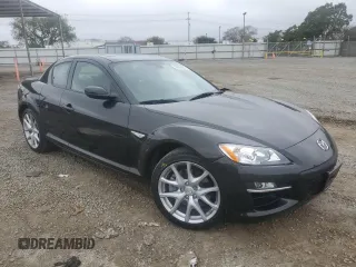2011 Mazda RX-8 Grand Touring with VIN JM1FE1SM3B0405161, listed as a Copart auction lot 50930885 with 22,401 mi miles and Salvage Title. Bid and sale history available at carsss.com. Image 4.