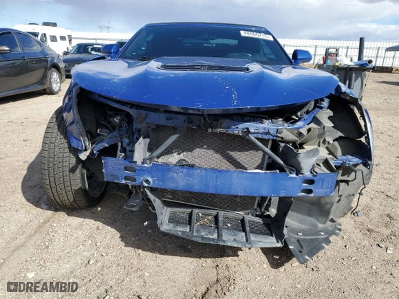 2022 Chevrolet Camaro LT1 with VIN 1G1FF3D76N0130396, listed as a Copart auction lot 48006215 with 77,235 mi miles and Salvage Title. Bid and sale history available at carsss.com. Image 5.