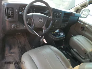 2018 Chevrolet Express Cargo with VIN 1GCWGAFP9J1241003, listed as a Copart auction lot 58662385 with Not provided miles and Salvage title. Bid and sale history available at DreamBid. Image 8.