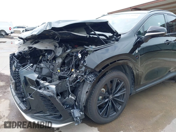 2022 Lexus NX 350 F Sport with VIN JTJKGCEZ1N2006346, listed as a IAAI auction lot 42426609 with 29,976 mi miles and . Bid and sale history available at DreamBid. Image 6.