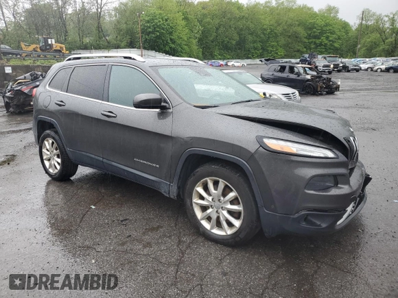 2014 Jeep Cherokee Limited с VIN 1C4PJMDSXEW182244, выставлен на аукционе Copart как лот 56306325 с пробегом 182 425 миль миль и Списание • Salvage title. История ставок и продаж доступна на DreamBid. Изображение 4.