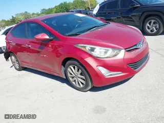 2014 Hyundai Elantra SE with VIN KMHDH4AE4EU174399, listed as a IAAI auction lot 41900852 with 100,660 mi miles. Bid and sale history available at carsss.com. Image 1.