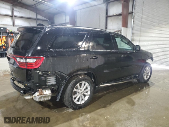 2023 Dodge Durango SXT с VIN 1C4RDHAG3PC624759, выставлен на аукционе Copart как лот 54982925 с пробегом 2 572 миль миль и Списание • Salvage title. История ставок и продаж доступна на DreamBid. Изображение 3.