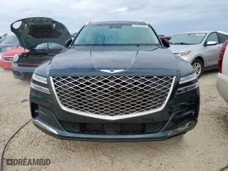 2022 Genesis GV80 with VIN KMUHBDSB1NU097810, listed as a Copart auction lot 74330924 with 21,955 mi miles and Non Repairable. Bid and sale history available at carsss.com. Image 5.
