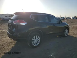 2016 Nissan Rogue S with VIN JN8AT2MV0GW152093, listed as a Copart auction lot 52763885 with 97,318 mi miles and Salvage Title. Bid and sale history available at carsss.com. Image 3.