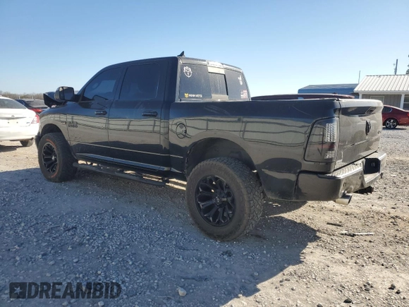 2018 Ram 1500 Big Horn with VIN 1C6RR7LT3JS164464, listed as a Copart auction lot 49273195 with 128,019 mi miles and Salvage Title. Bid and sale history available at carsss.com. Image 2.