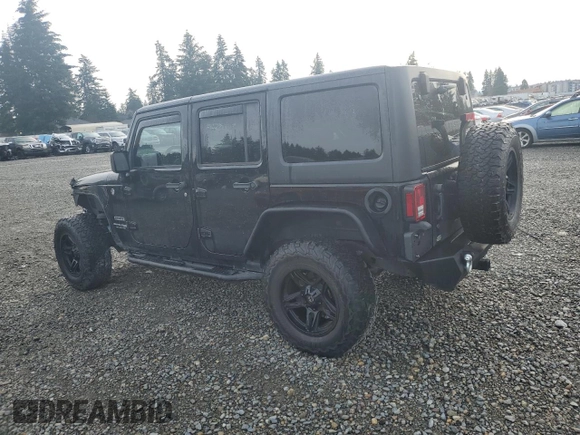 2018 Jeep Wrangler JK Unlimited Sport S with VIN 1C4BJWDG4JL854814, listed as a Copart auction lot 85487214 with 78,577 mi miles and Salvage Title. Bid and sale history available at carsss.com. Image 2.