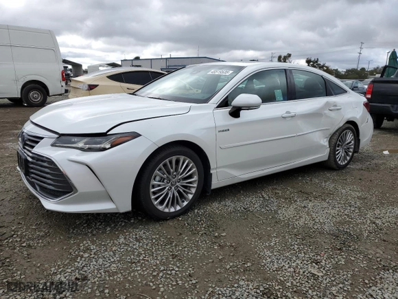 2021 Toyota Avalon Hybrid Limited with VIN 4T1DA1AB7MU004335, listed as a Copart auction lot 48519535 with 27,130 mi miles and Salvage Title. Bid and sale history available at carsss.com. Image 1.
