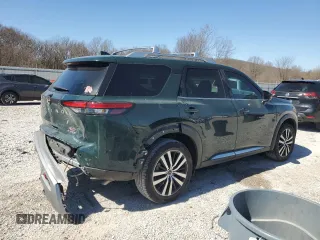 2023 Nissan Pathfinder Platinum z VIN 5N1DR3DH4PC200280, wystawiony jako Copart lot #48794295 z przebiegiem 44 240 mil mil oraz Szkoda całkowita • Salvage title. Historia ofert i sprzedaży dostępna na DreamBid. Obrazek 3.