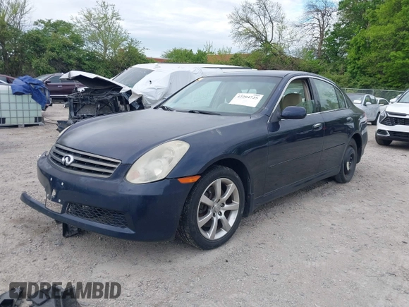 2006 Infiniti G35 with VIN JNKCV51F86M617631, listed as a IAAI auction lot 42204725 with Not Provided miles and . Bid and sale history available at DreamBid. Image 18.