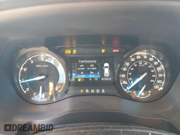 2021 Ford Ranger XL with VIN 1FTER4EH5MLE04689, listed as a Copart auction lot 61093815 with 80,399 mi miles and Salvage title. Bid and sale history available at DreamBid. Image 9.