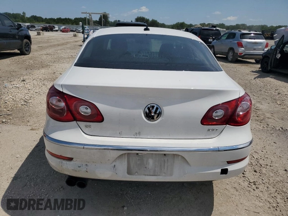2012 Volkswagen CC Lux Limited with VIN WVWHN7AN9CE547959, listed as a Copart auction lot 67729054 with 168,566 mi miles and Salvage Title. Bid and sale history available at carsss.com. Image 6.