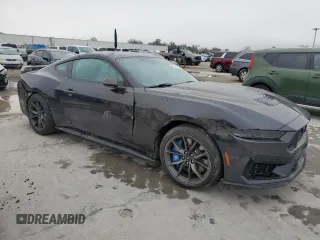 2024 Ford Mustang Dark Horse with VIN 1FA6P8R05R5507926, listed as a Copart auction lot 46884805 with 984 mi miles and Salvage Title. Bid and sale history available at carsss.com. Image 4.