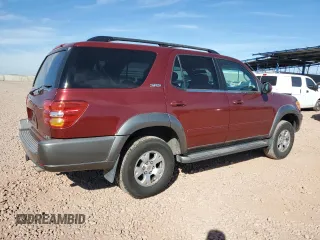 2003 Toyota Sequoia SR5 with VIN 5TDZT34A43S146180, listed as a Copart auction lot 46287315 with 261,526 mi miles and Clean Title. Bid and sale history available at carsss.com. Image 3.