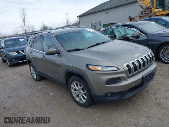 2016 Jeep Cherokee Latitude with VIN 1C4PJLCS4GW347218, listed as a IAAI auction lot 41651285 with 95,169 mi miles. Bid and sale history available at carsss.com. Image 1.