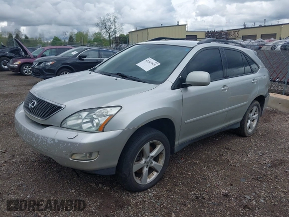 2004 Lexus RX with VIN 2T2HA31U84C016067, listed as a IAAI auction lot 42207819 with 281,797 mi miles. Bid and sale history available at carsss.com. Image 2.