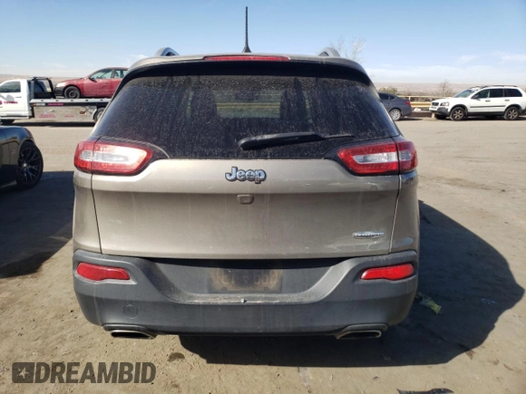 2017 Jeep Cherokee Latitude with VIN 1C4PJLCS3HW650797, listed as a Copart auction lot 43201555 with 67,165 mi miles and Salvage title. Bid and sale history available at DreamBid. Image 6.