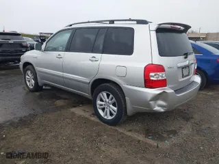 2007 Toyota Highlander Hybrid w/3rd Row with VIN JTEDW21A070020189, listed as a IAAI auction lot 41481373 with 126,345 mi miles. Bid and sale history available at carsss.com. Image 3.