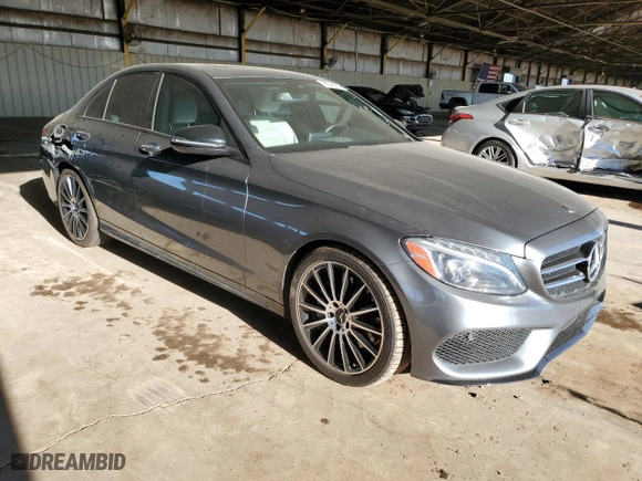 2018 Mercedes-Benz C-Class C 300 with VIN 55SWF4JB6JU250814, listed as a Copart auction lot 50536275 with 83,861 mi miles and Salvage Title. Bid and sale history available at carsss.com. Image 4.
