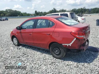 2019 Mitsubishi Mirage ES z VIN ML32F3FJ3KHF10586, wystawiony jako Copart lot #57553515 z przebiegiem 90 408 mil mil oraz Nie do naprawy • Non repairable. Historia ofert i sprzedaży dostępna na DreamBid. Obrazek 2.